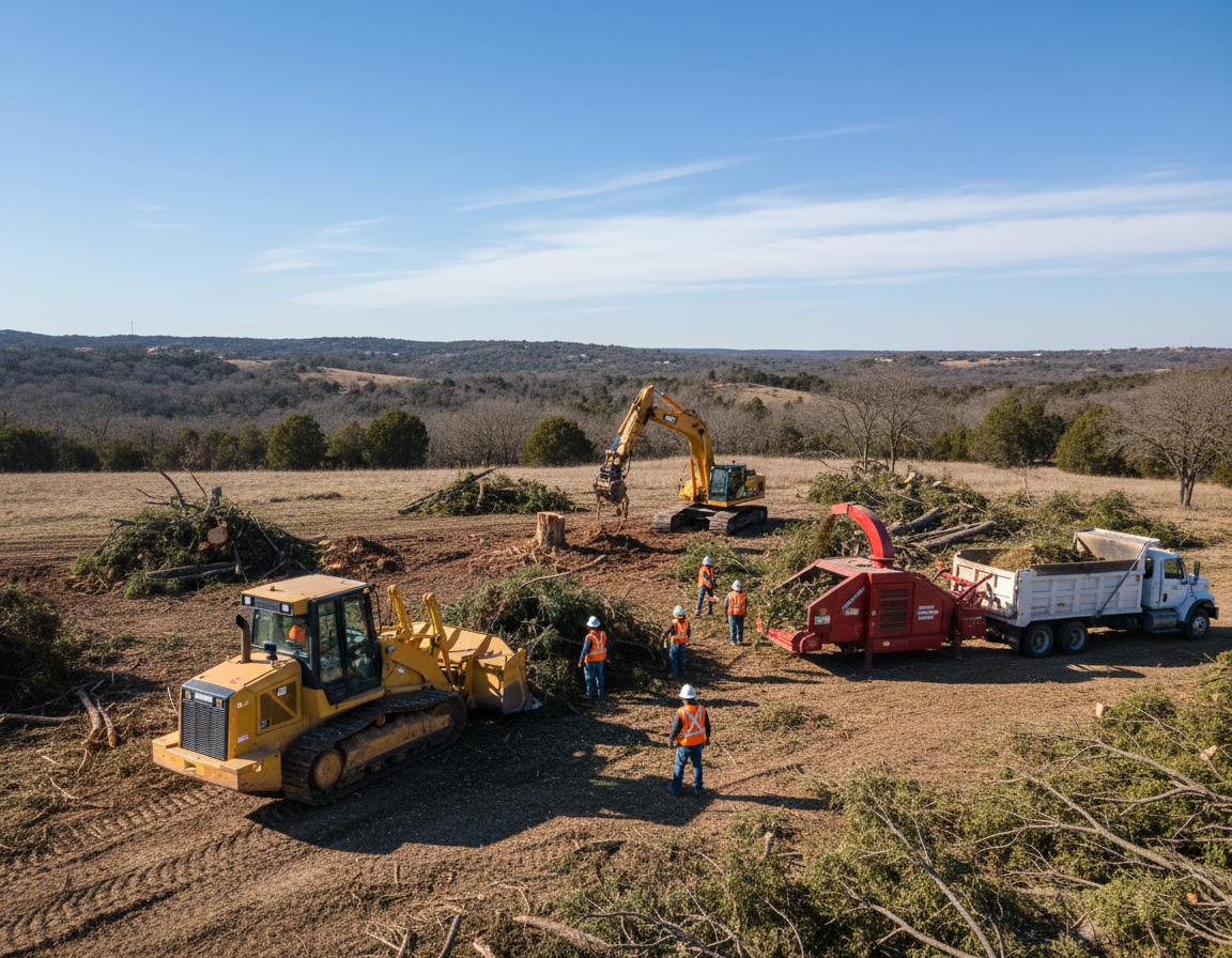 Land Clearing Grandview TX