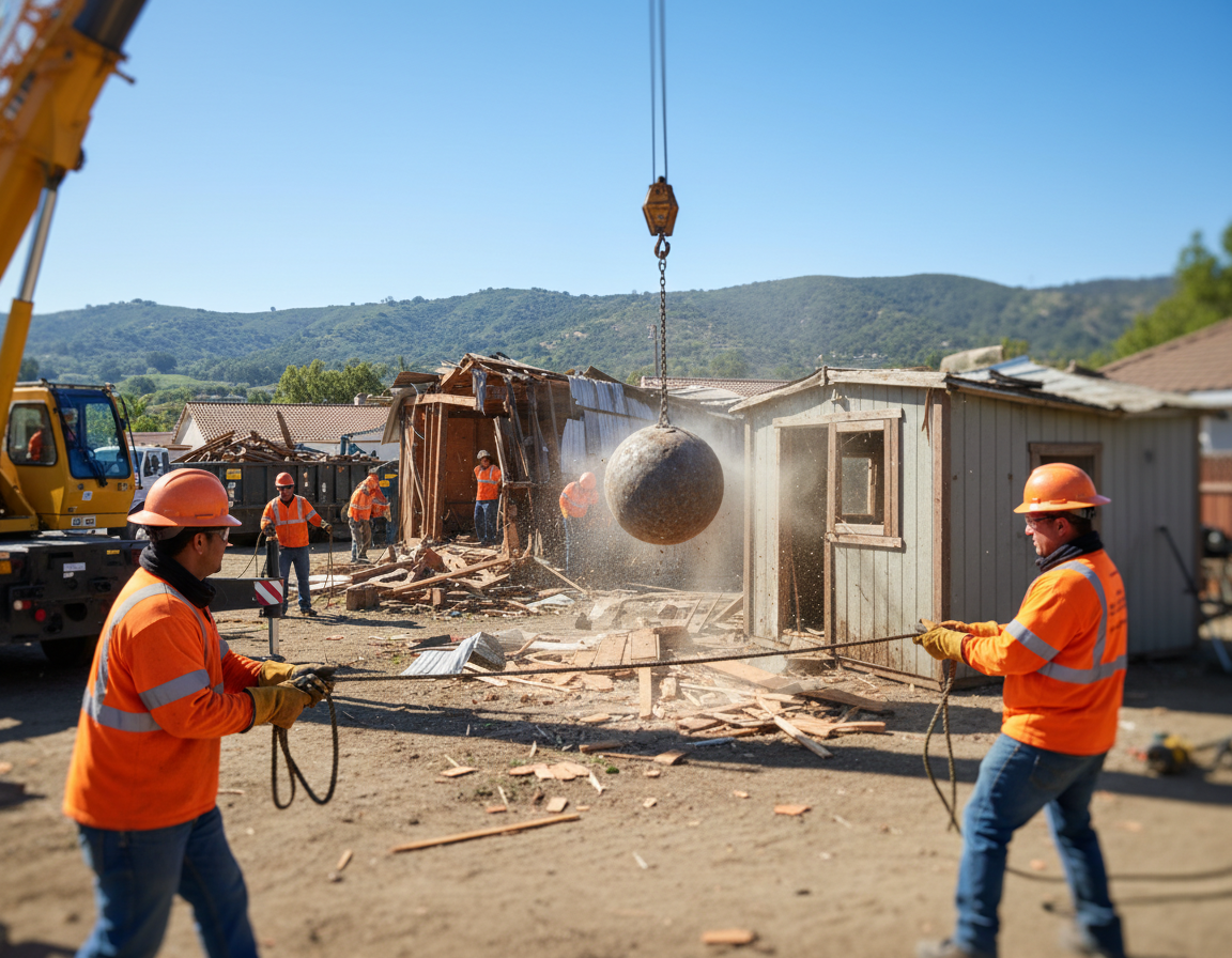 Shed Demolition In Ventura